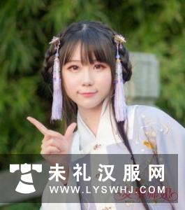 简单汉服发型效果图欣赏