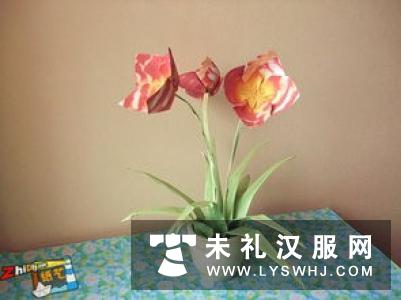 汉服折纸技法展示