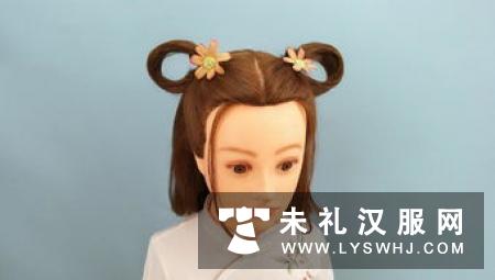 【汉服发型】清爽又调皮的唐风发型