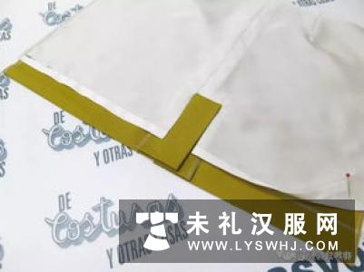 侧开衩裤的裁剪分析