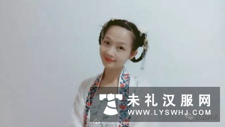 中长发的汉服日常发型教程