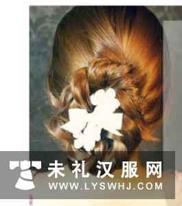 仙气飘飘的发型教程同袍杨梦怡制作