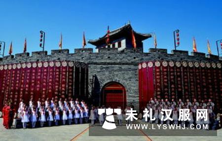 嘉峪关汉服盛典之夜精彩纷呈，传承和弘扬中国传统文化