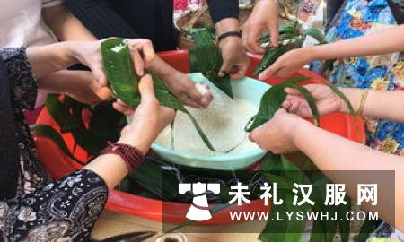 包粽子穿汉服......南京大量社区组织活动迎端午