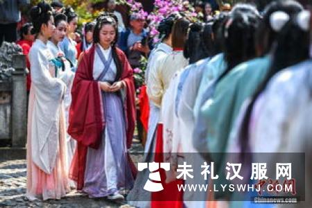 昆明徐州近千名汉服爱好者祭“花神”