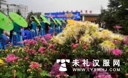 羊城菊展文化公园开幕 除了赏花还有汉服表演 羊城菊展文化公园开幕 除了赏花还有汉服表演